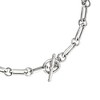 Ross-Simons Italian Sterling Silver Paper Clip Link Toggle Necklace - 4 of 4