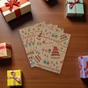 Unique Bargains Gift Wrap Paper Kraft 27.56"x19.69" 5 Pcs - 2 of 4