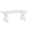 Kumasinova 70.86" Rectangle Dining Table,Modern Kitchen Table with Wood Tabletop,Center Table for Dining Room,Living Room & Office - 2 of 4