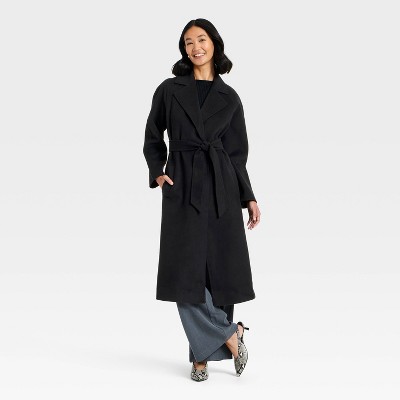 Women's Double Faced Wrap Coat - A New Day' - image 3