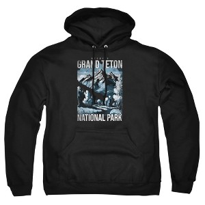 Men's Grand Teton National Park Vintage Pull-Over Hoodie - 1 of 4