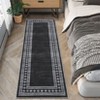 Machine Washable Runner Rugs 2x6 Modern Geometric Hallway Rugs with Non-Slip Backing Low Pile Indoor Carpet for Entrance Kitchen Bedroom - 2 of 4