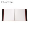 Unique Bargains DIY Birthday Gift Mini Scrapbook Photo Album 40 Sticky Pages - 3 of 4