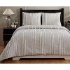 King Winston Comforter 100% Cotton Tufted Chenille Comforter Set Taupe - Better Trends - 3 of 4