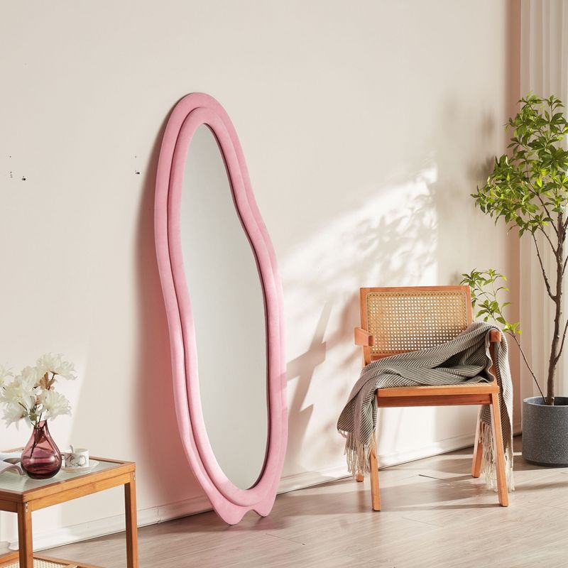 Organnice Irregular Cashmere Frame Full-Length Mirror, 2 of 10