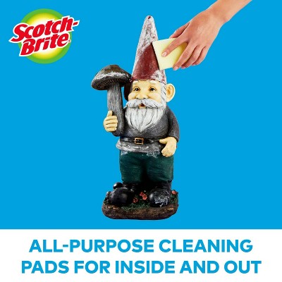 Scotch-Brite Dobie Yellow Non-Scratch Cleaning Pads - 3 Pack