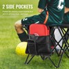 VEVOR Portable Folding Bench, 6 Seats Foldable Sideline Bench, Outdoor Camping Bench Chairs with Carry Bag, Team Sport Sideline Bench for Football - 4 of 4