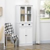 NicBex 61.25 Inch Tall Kitchen Pantry Storage Cabinet with 4 Doors and 2 Drawers for Dining Room,Bathroom,Kitchen,White - 2 of 4