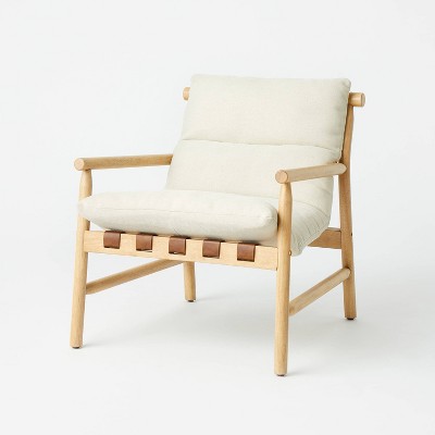 Holly Sling Back Accent Chair Cream/Natural  - Threshold™ designed with Studio McGee