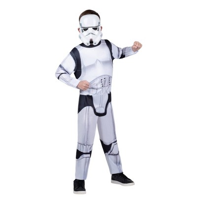 Kids' Star Wars Stormtrooper Halloween Costume Jumpsuit With Mask M ...