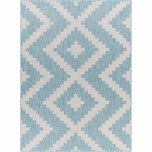 Hauteloom Anke Aqua Area Rug - 1 of 4