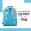 Adventure Time Classic Cartoon Backpack: Fin and Jake Allover Print Backpack by Cartoon Network - Light Blue, Blue - 2 of 4