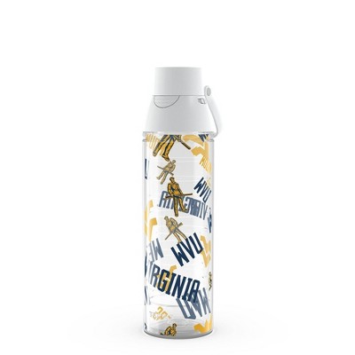 NCAA West Virginia Mountaineers Tervis All Over Venture Water Bottle - 24oz