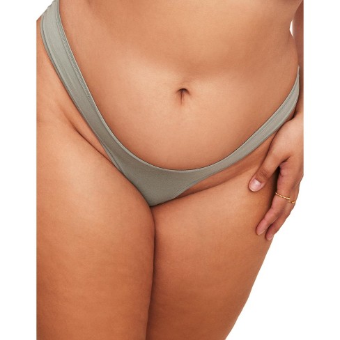 Nueskin Women's Thalia Thong Panty 3x / Mineral (ns) Green. : Target