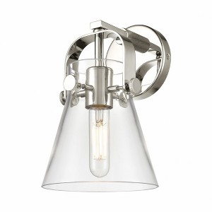 Pilaster II Cone - 1 Light Wall Sconce In Industrial Style-9.75 Inches Tall and 6.5 Inches Wide - 1 of 1