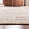 Windsor WDS327 Power Loomed Area Rug - Ivory/Brown - 3'x8' - Safavieh. - 4 of 4