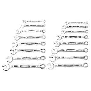 SK Hand Tools SK01368 16 Piece Metric/SAE Combination Wrench Set - Small Sized EVA - 1 of 1