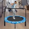 Assembled Children's Trampoline Happy Expression Outdoor and Indoor for kids age 3 - 7 - 2 of 4