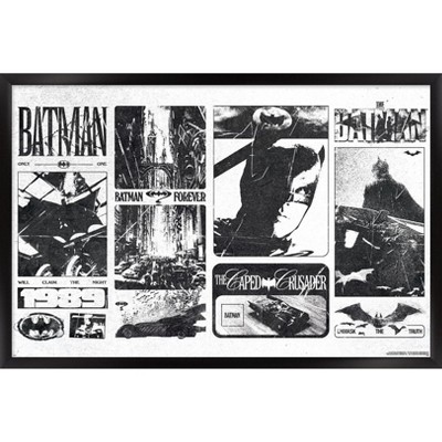 Trends International DC Comics Batman: 85th Anniversary - Sketches Framed Wall Poster Prints