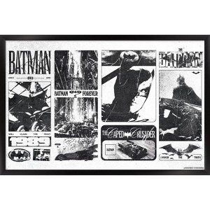 Trends International DC Comics Batman: 85th Anniversary - Sketches Framed Wall Poster Prints - 1 of 4