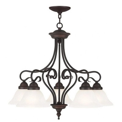 Livex Lighting Coronado 3 - Light Chandelier in  Imperial Bronze