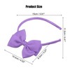 Unique Bargains Bow Headband Fashion Cute Polyester Hairband for Teenager 5.9x4.4 Inch - 4 of 4