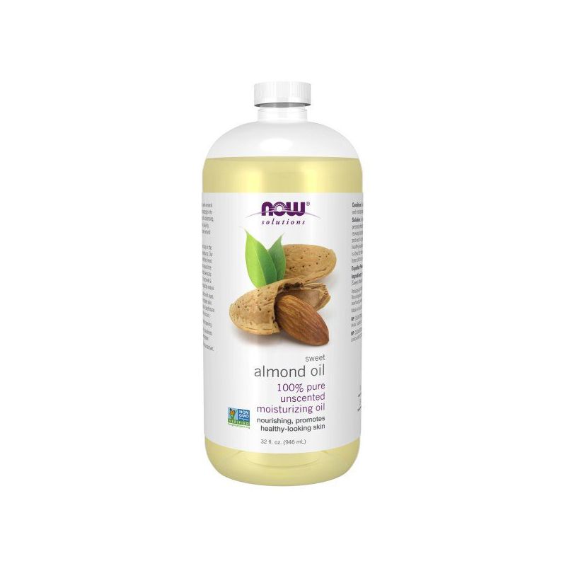 Now Foods Solutions Sweet Almond Oil  -  32 fl oz Oil, 1 of 4