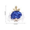 Unique Bargains Decorative Wedding Prom Party Artificial Rose Wrist Corsages 2.76" - 2 of 3