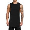 Men's Muscle Tank Tops 3-Pack, Quick Dry, Moisture-Wicking, Lightweight, Breathable Gym Workout Shirts, Sleeveless Fitness t-Shirts - 2 of 4
