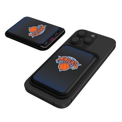 Keyscaper NBA Eastern Conference Teams Linen Black Magnetic Credit Card Wallet