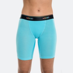 Woxer | Ultra-Soft, Stretchy, Chafing Protection | Women's Biker 9" Boxer Brief - 1 of 4