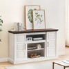 TV Stand for 65 inch TV, Entertainment Center with Storage Metal Media TV Console Table - 3 of 4