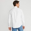 Lands' End School Uniform Men's Tailored Fit No Iron Solid Supima Cotton Pinpoint Buttondown Collar Dress Shirt - 2 of 4