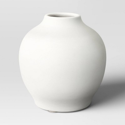 Small Ceramic Vase White - Threshold™