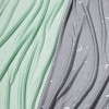 Jersey Swaddle Blanket 2pk - Cloud Island™ Gray Stars - 3 of 4