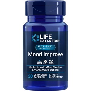 FLORASSIST Mood Improve by Life Extension  -  30 Capsules - 1 of 2