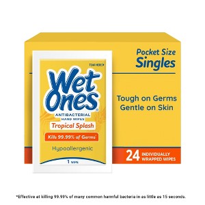 WET ONES ANTIBACTERIAL CITRUS 24CT - 1 of 4