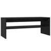 vidaXL Coffee Table Black Engineered Wood Small Coffee Table - 2 of 4