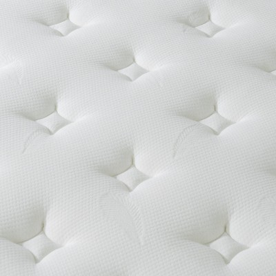 Dexmalle 12 Inch Breathable Cool Cover Memory Foam Individual Pocket Spring Hybrid Mattress