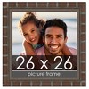 PosterPalooza | 26x26 Modern Bamboo Picture Frame, UV Acrylic, 5 Finishes - 2 of 4