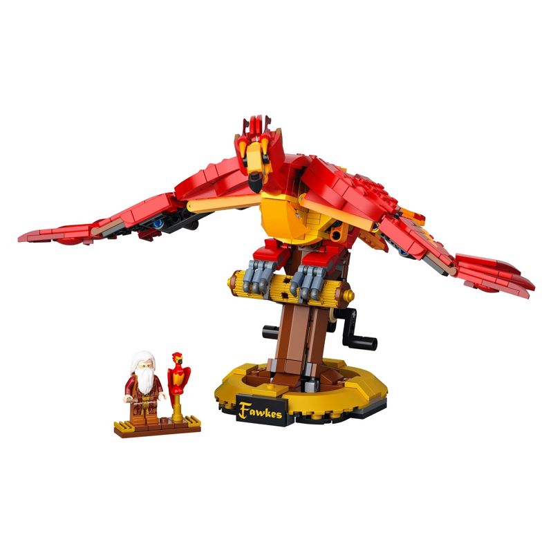 LEGO Harry Potter Fawkes, Dumbledore&#39;s Phoenix 76394 Building Kit, 3 of 13
