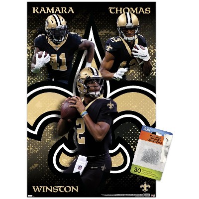 NFL New Orleans Saints - Mark Ingram Jr. 17 Wall Poster, 14.725 x 22.375  