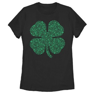 Women's Marvel St. Patrick's Day Hero Icon Clover T-Shirt - 1 of 4