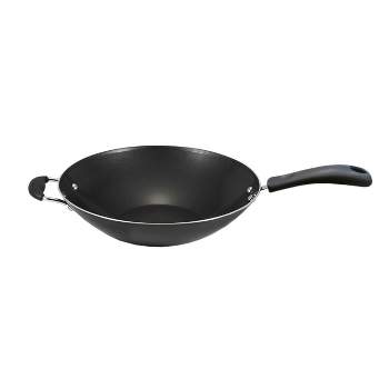 T-FAL T-fal Culinaire Nonstick 8 Frypan, 10.25 Griddle, and 1QT Saucepan  with lid, 4-Piece Set, Black B058S464