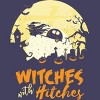 Women's Design By Humans Halloween Camping Witches Hitches Funny By RedBirdLS Racerback Tank Top - 2 of 3