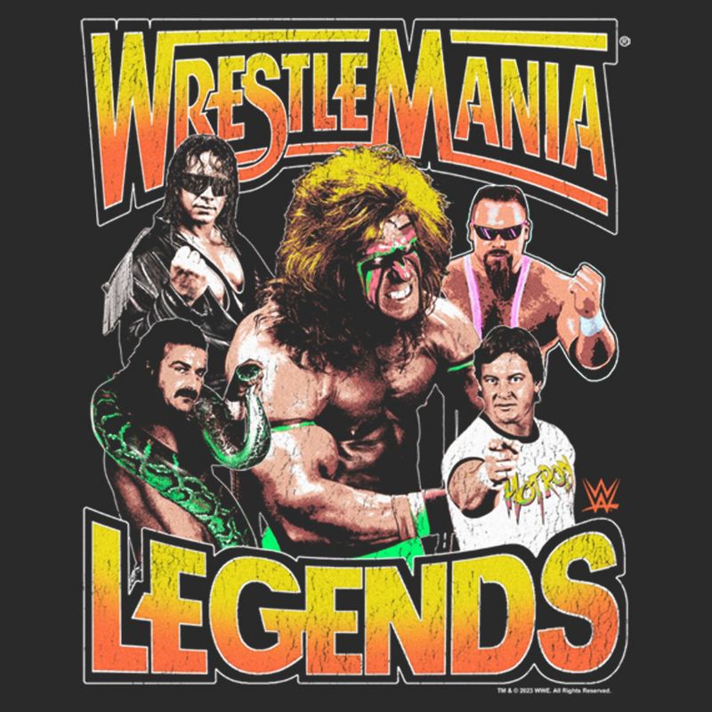 Men's WWE WrestleMania Legends T-Shirt, 2 of 6