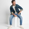 Lands' End Men's Blanket Lined Denim Jacket With Corduroy Collar - 4 of 4