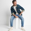 Lands' End Men's Blanket Lined Denim Jacket With Corduroy Collar - image 4 of 4