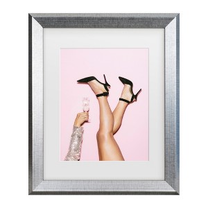 Trademark Fine Art - 1x Studio III Cheers Disco Matted Framed Art - 1 of 4