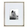 21.5" x 17.5" Matted to 8" x 10" Calter Wall Frame Silver - Kate and Laurel - image 2 of 4